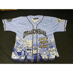 ANIME Dragon Ball Z Maglia Sportiva Jersey Shirt Vintage XL MENS